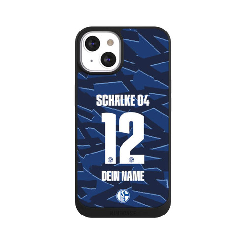 Apple iPhone 13 NIVOpure Schalke 04 Trikot Personalisierbar 25-26