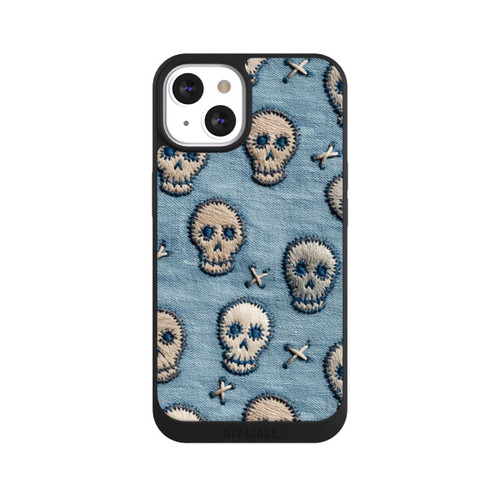 Apple iPhone 13 NIVOpure Skulls on Jeans Pattern