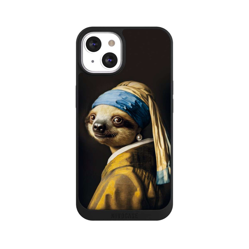 iPhone 13 NIVOpure Sloth with a Pearl Earring