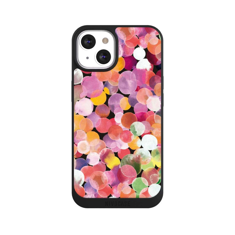 iPhone 13 NIVOpure Colorful Watercolor Dots