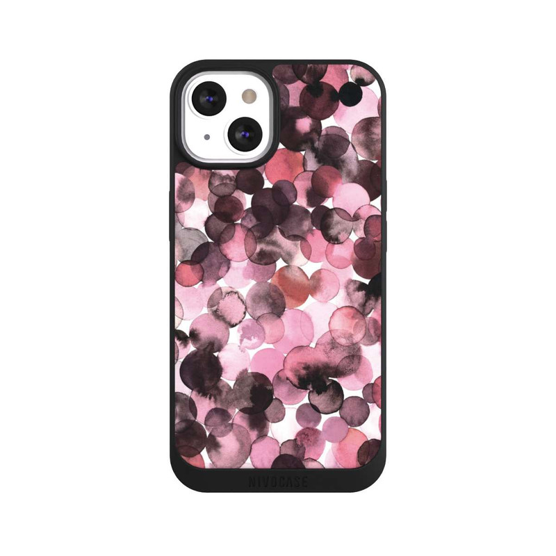 iPhone 13 NIVOpure Purple Dots Watercolor