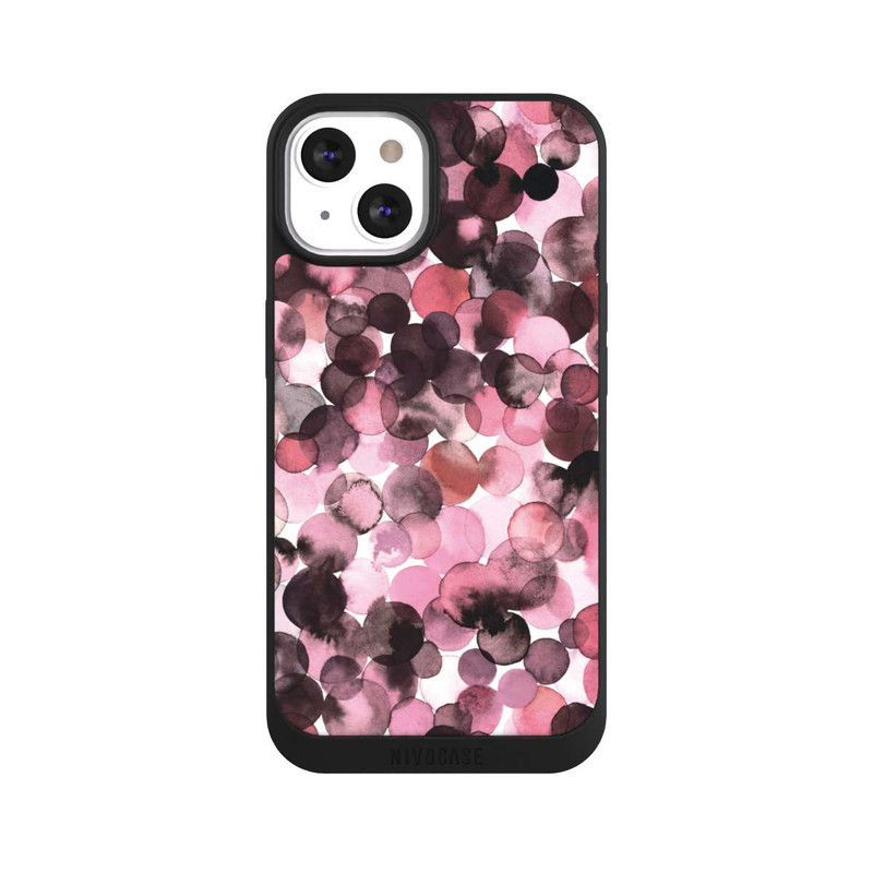 iPhone 13 NIVOpure Purple Dots Watercolor