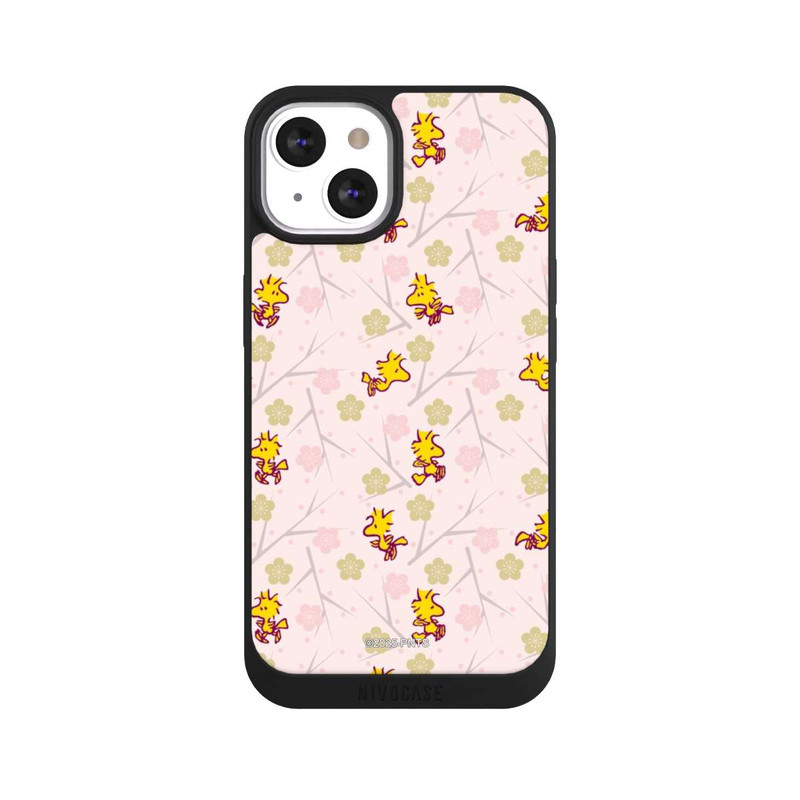 iPhone 13 NIVOpure Woodstock Pink Muster