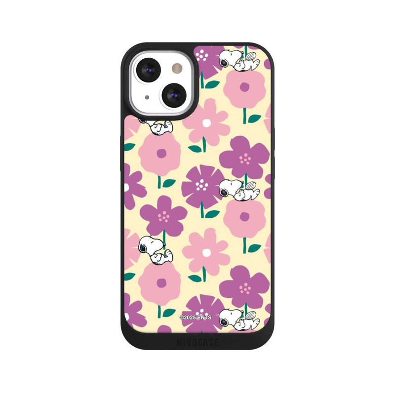 iPhone 13 NIVOpure Peanuts Flower Pattern Yellow