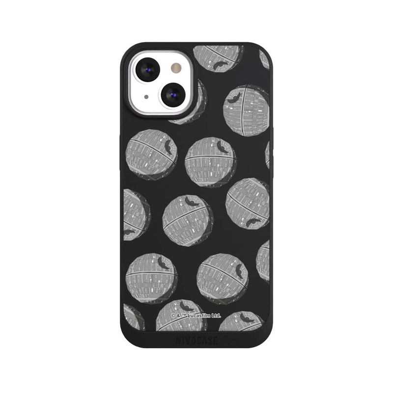iPhone 13 NIVOpure death-star-pattern-transparent