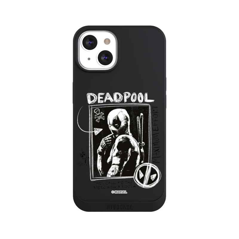 iPhone 13 NIVOpure Deadpool Transparent