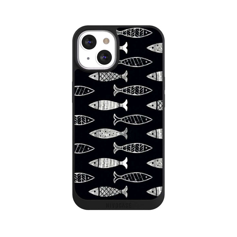 iPhone 13 NIVOpure Black Fishy Theme