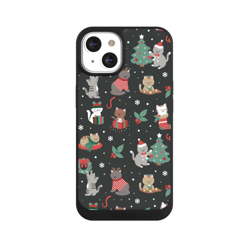 iPhone 13 NIVOpure Christmas Festive Cute Holiday Kittens