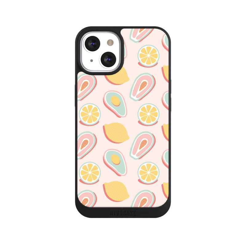 iPhone 13 NIVOpure Sommermuster Pastell