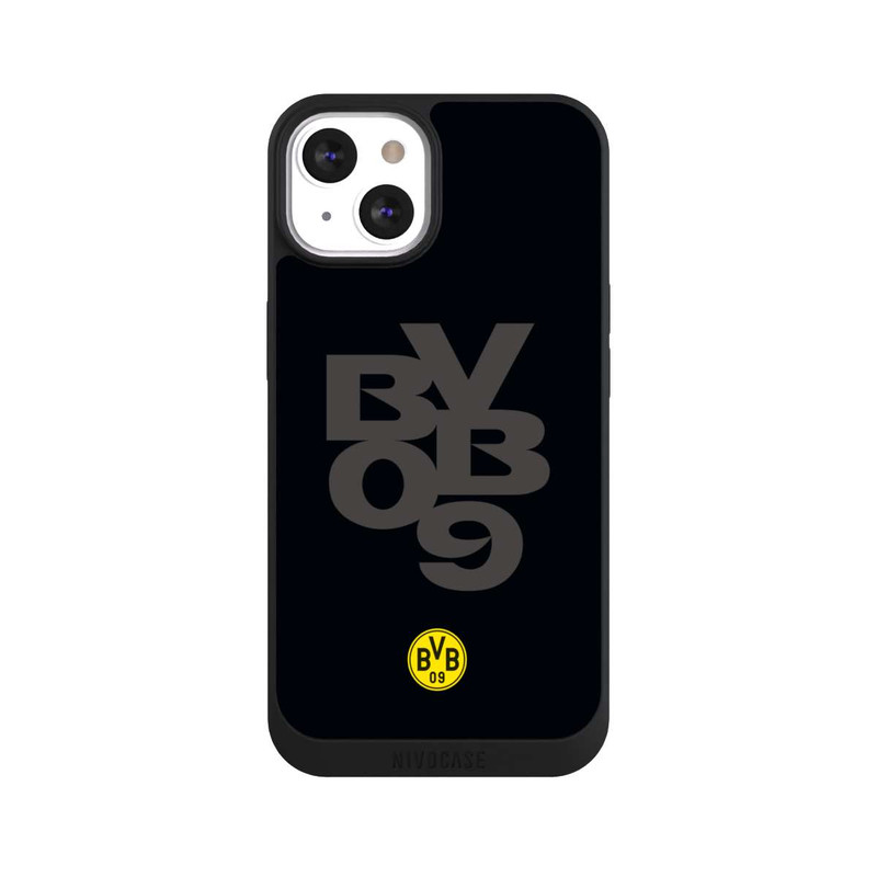 iPhone 13 NIVOpure BVB09 Grau Schwarz