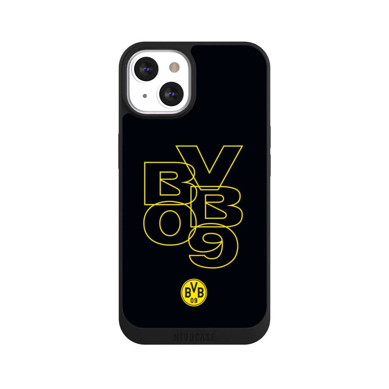 iPhone 13 NIVOpure BVB09 Gelb Schwarz