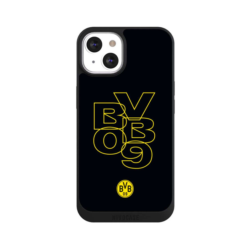 iPhone 13 NIVOpure BVB09 Gelb Schwarz