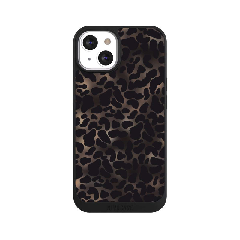 iPhone 13 NIVOpure Leo-Muster dunkel