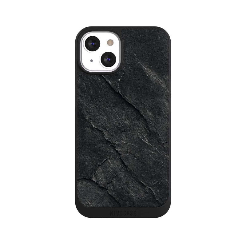 iPhone 13 NIVOpure Dunkler Schiefer Look