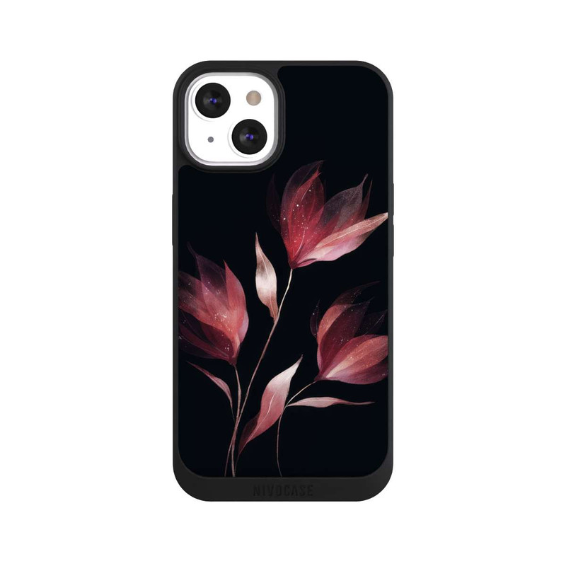 iPhone 13 NIVOpure Fleur de Bourgogne Négatif