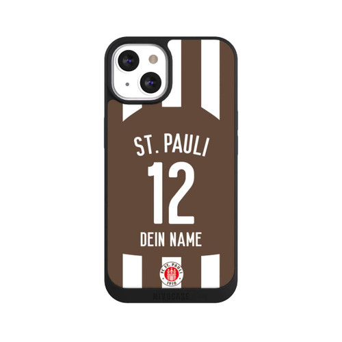 Apple iPhone 13 NIVOpure FC St. Pauli Trikot Personalisierbar 25-26