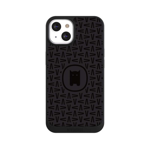 Apple iPhone 13 NIVOpure Nivocase Muster Schwarz Grau