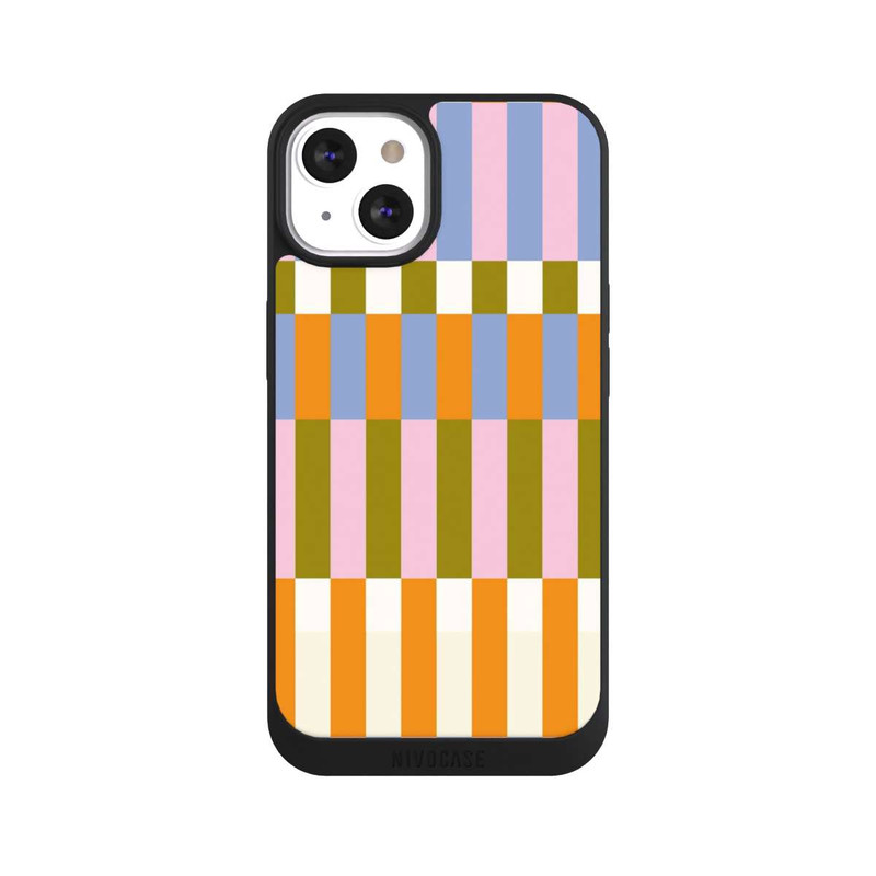 iPhone 13 NIVOpure Buntes Karomuster