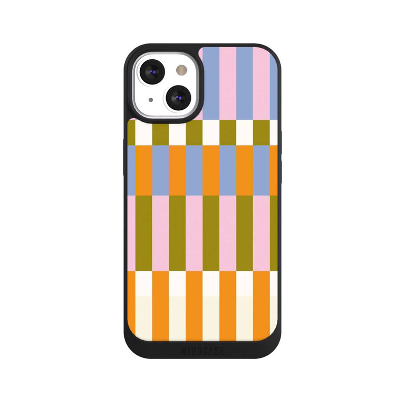 iPhone 13 NIVOpure Buntes Karomuster