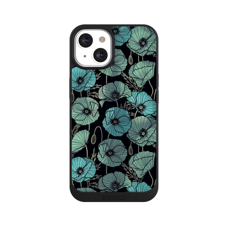 iPhone 13 NIVOpure Sommermohn Grün