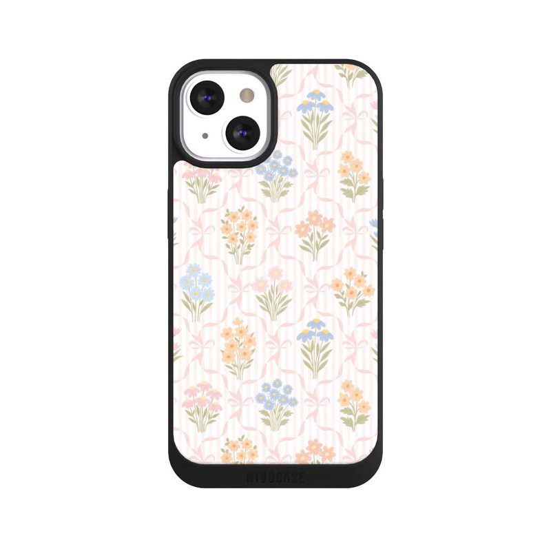 iPhone 13 NIVOpure Vintage Frühlingsblumenstrauß im Cottagecore Stil