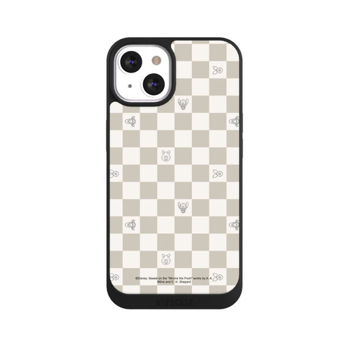 Apple iPhone 13 NIVOpure Winnie the Pooh Checked Pattern Beige
