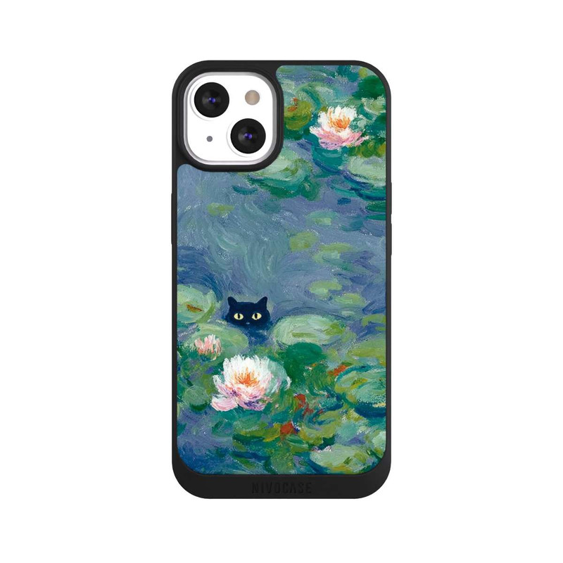iPhone 13 NIVOpure Cat in the Pond Painting