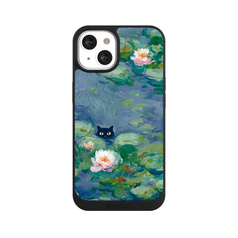iPhone 13 NIVOpure Katze im Teich Gemälde