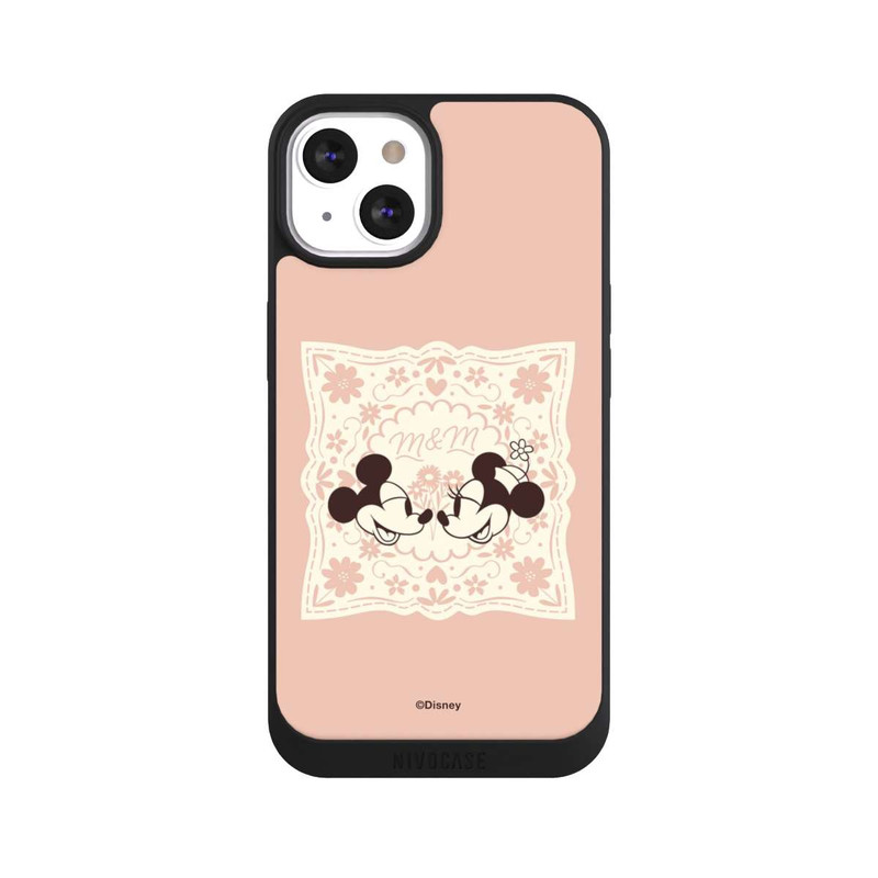 iPhone 13 NIVOpure Minnie and Mickey Forever pink