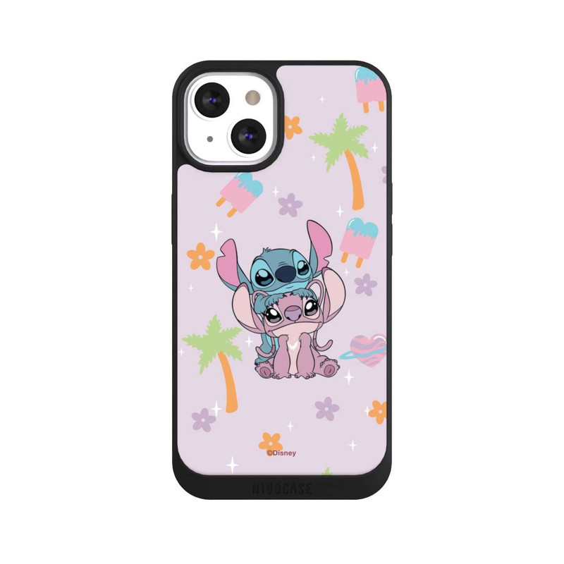 iPhone 13 NIVOpure Stitch and Angel Cute Couple