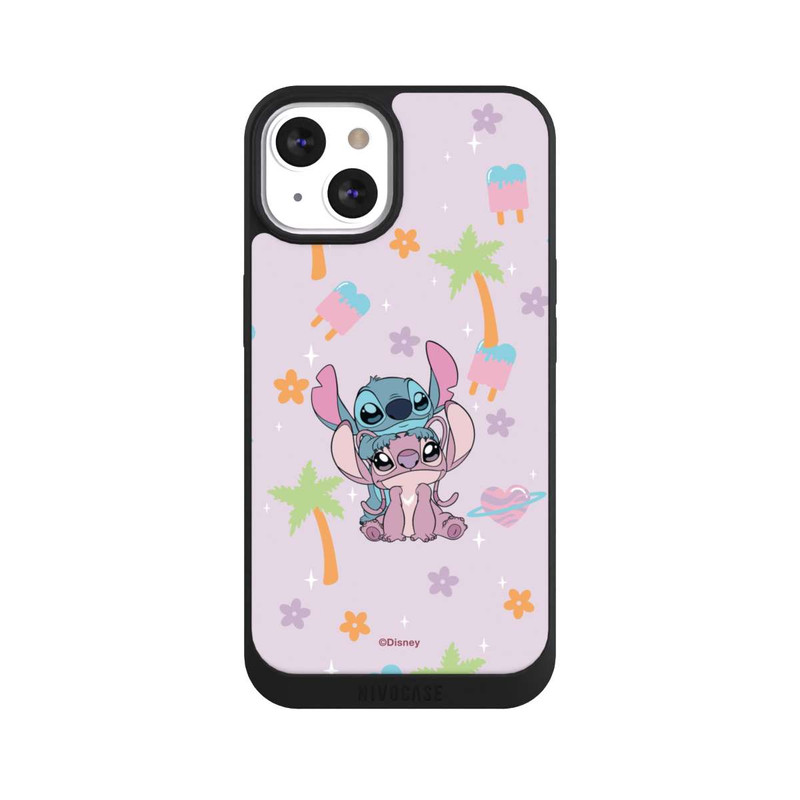 iPhone 13 NIVOpure Stitch and Angel Cute Couple