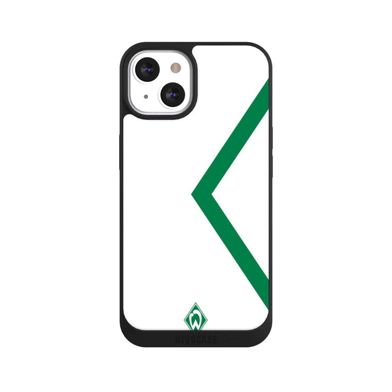 iPhone 13 NIVOpure Werder Bremen Rautenelement Grün