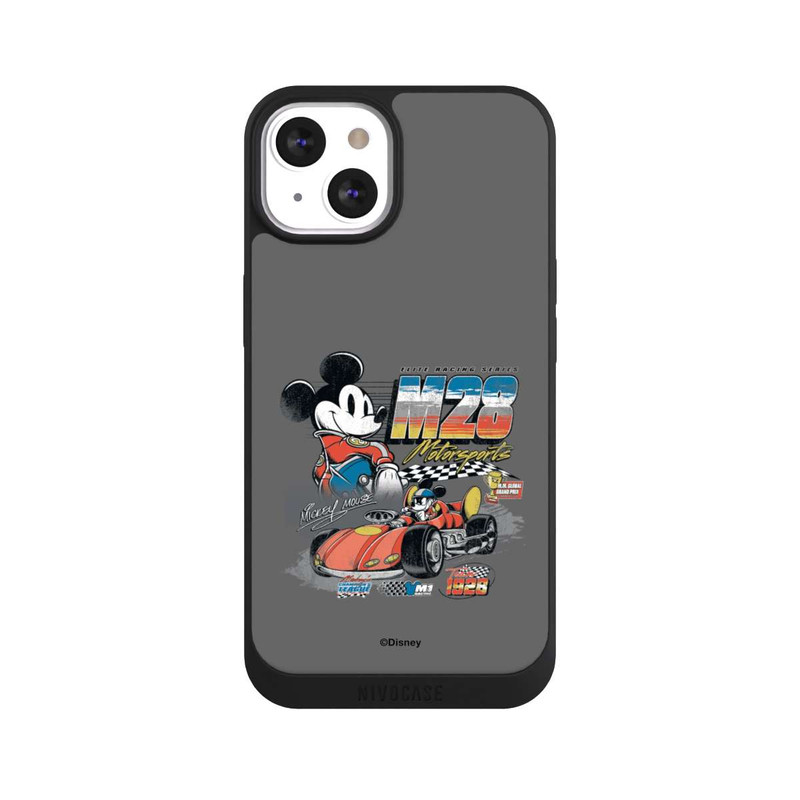 iPhone 13 NIVOpure Micky Maus Rennfahrer Auto M28
