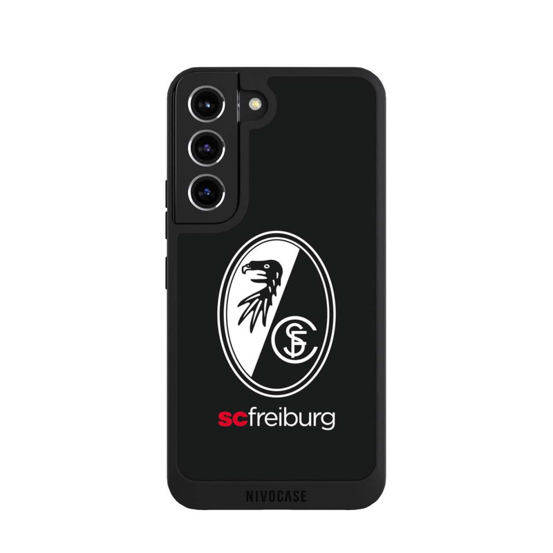 Galaxy S22 NIVOpure SC Freiburg Wappen Schwarz