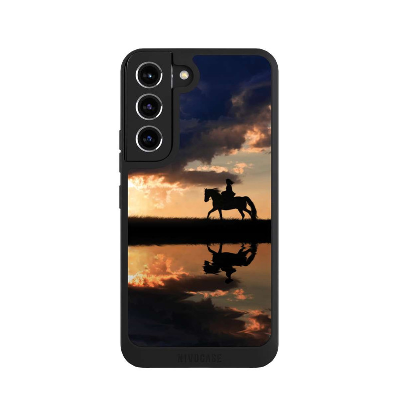 Galaxy S22 NIVOpure Ausritt im Sonnenuntergang
