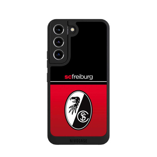 Samsung Galaxy S22 NIVOpure SC Freiburg - Schwarz Rot