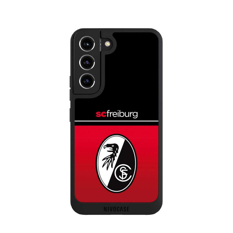 Galaxy S22 NIVOpure SC Freiburg - Schwarz Rot