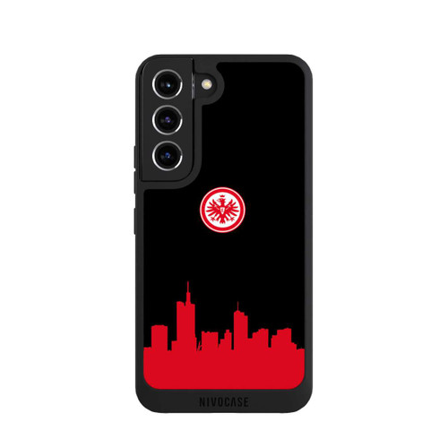 Samsung Galaxy S22 NIVOpure Eintracht Frankfurt Skyline Rot
