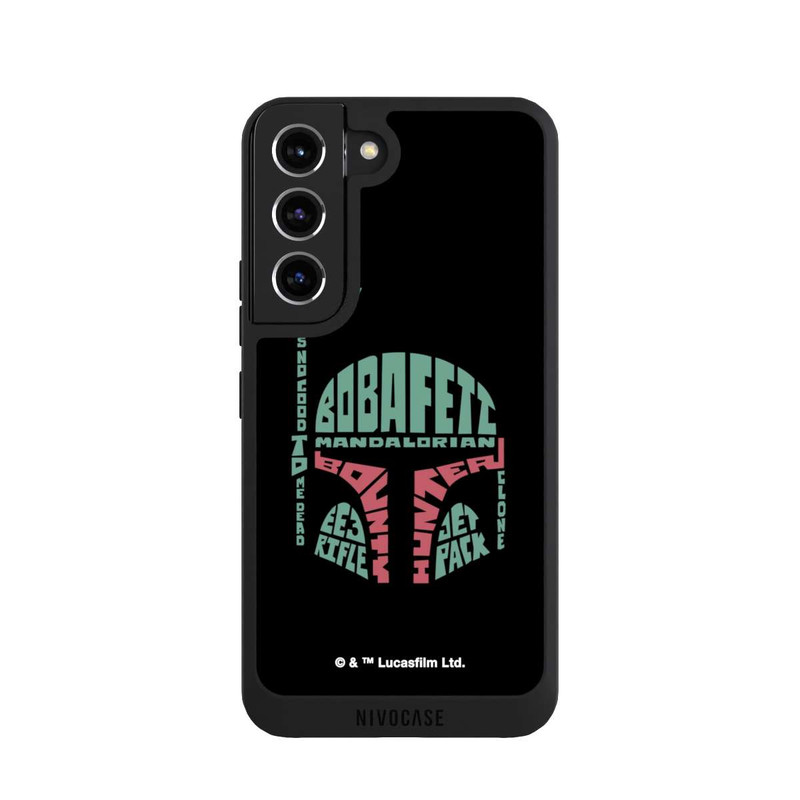 Galaxy S22 NIVOpure Boba Fett Typo Graphique
