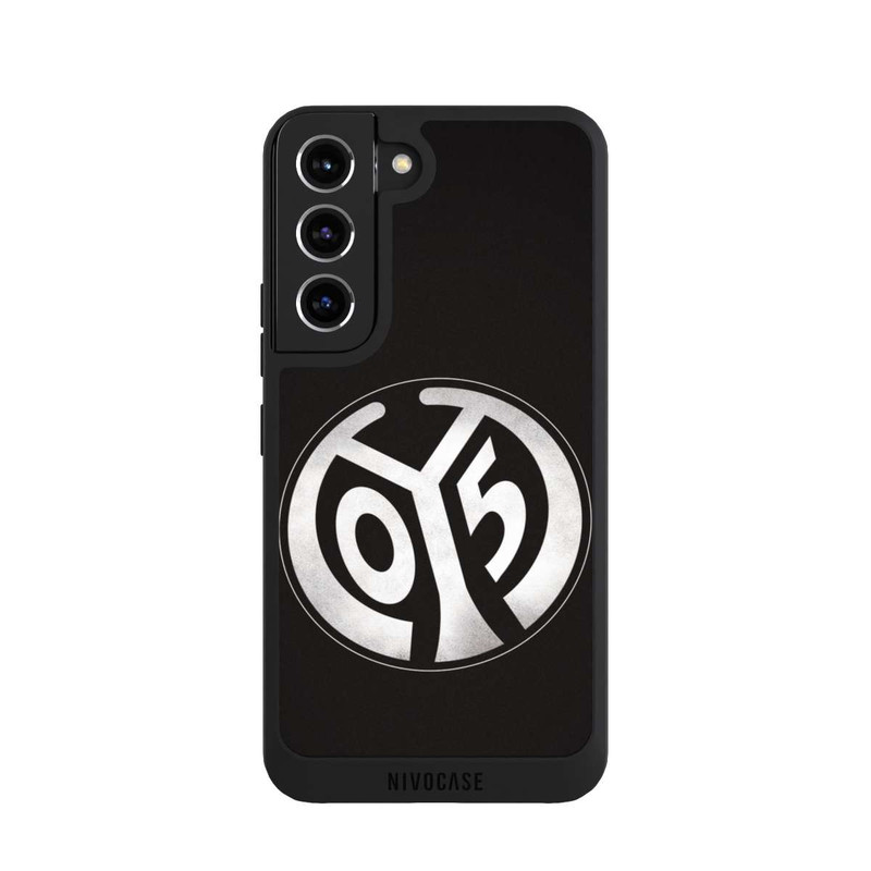 Galaxy S22 NIVOpure Mainz 05 Schwarz Grunge