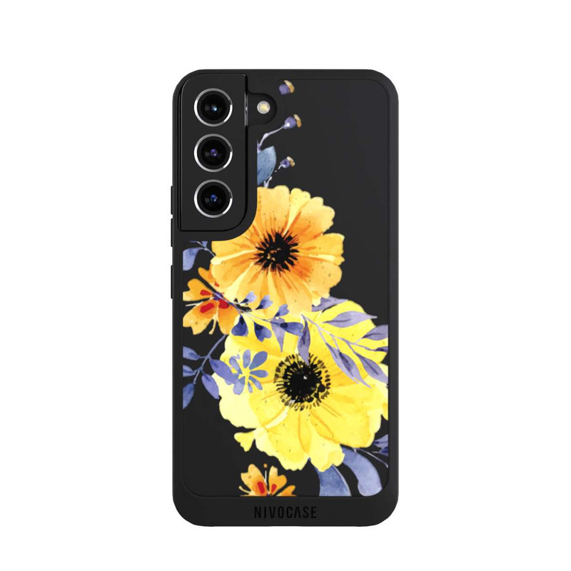 Galaxy S22 NIVOpure Fleurs Suédoises Jaunes