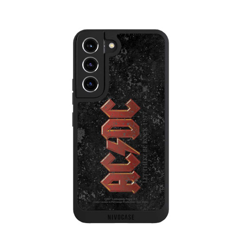 Samsung Galaxy S22 NIVOpure ACDC Let There Be Rock Anthrazit