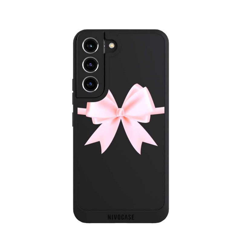 Galaxy S22 NIVOpure Ruban Rose sans Fond
