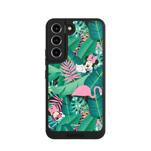 Samsung Galaxy S22 NIVOpure Minnie Summer Palmblätter ohne Hintergrund