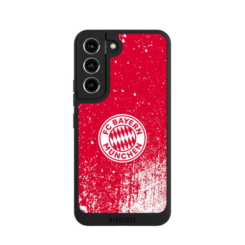 Samsung Galaxy S22 NIVOpure Splatter Rot - FCB
