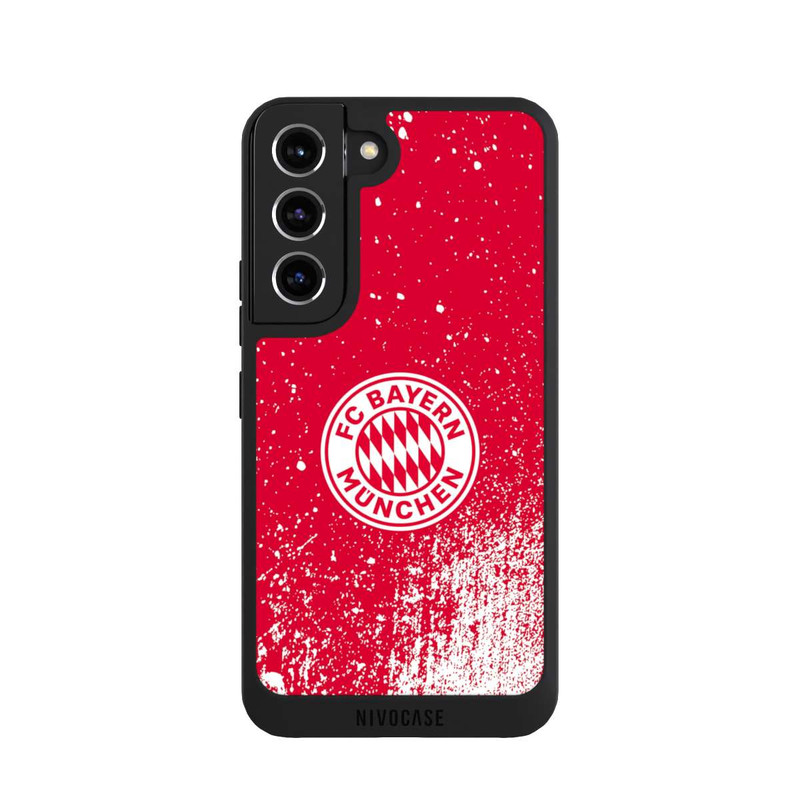 Galaxy S22 NIVOpure Splatter Rot - FCB