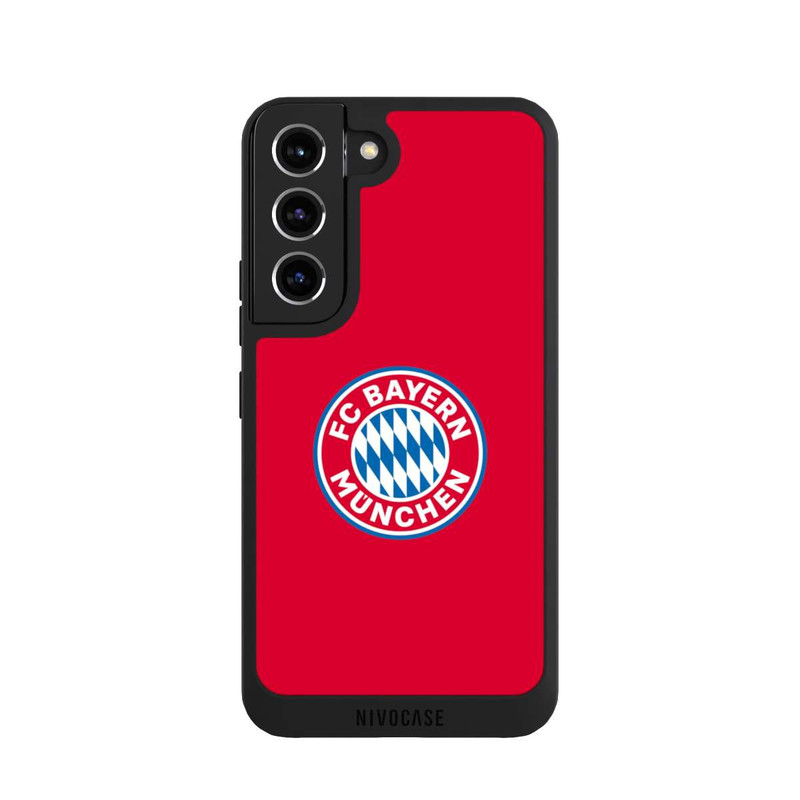 Galaxy S22 NIVOpure FCB Logo auf Rot