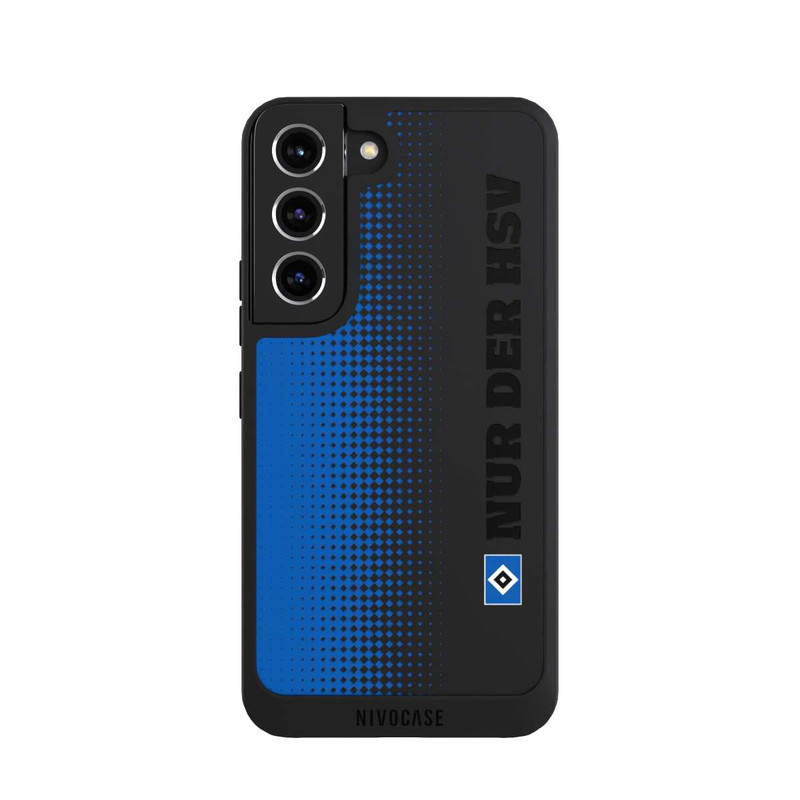Galaxy S22 NIVOpure Nur der HSV - Rautenraster Blau - ohne Hintergrund