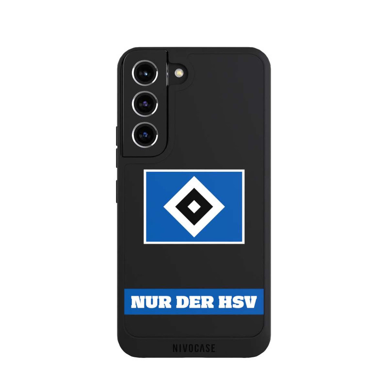 Galaxy S22 NIVOpure Nur der HSV Blau - ohne Hintergrund