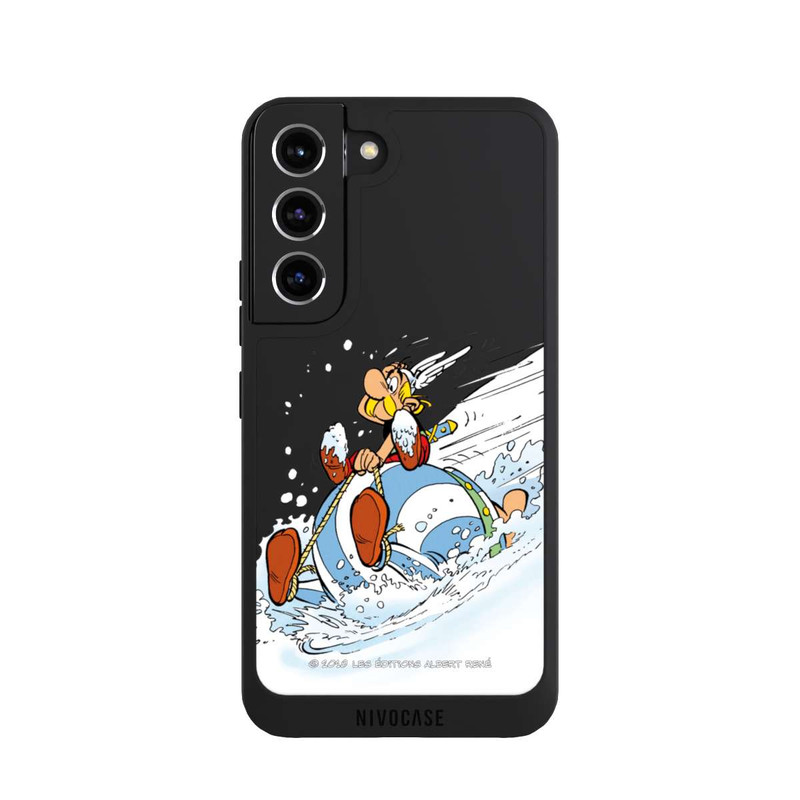 Galaxy S22 NIVOpure Asterix & Obelix Schlitten Transparent